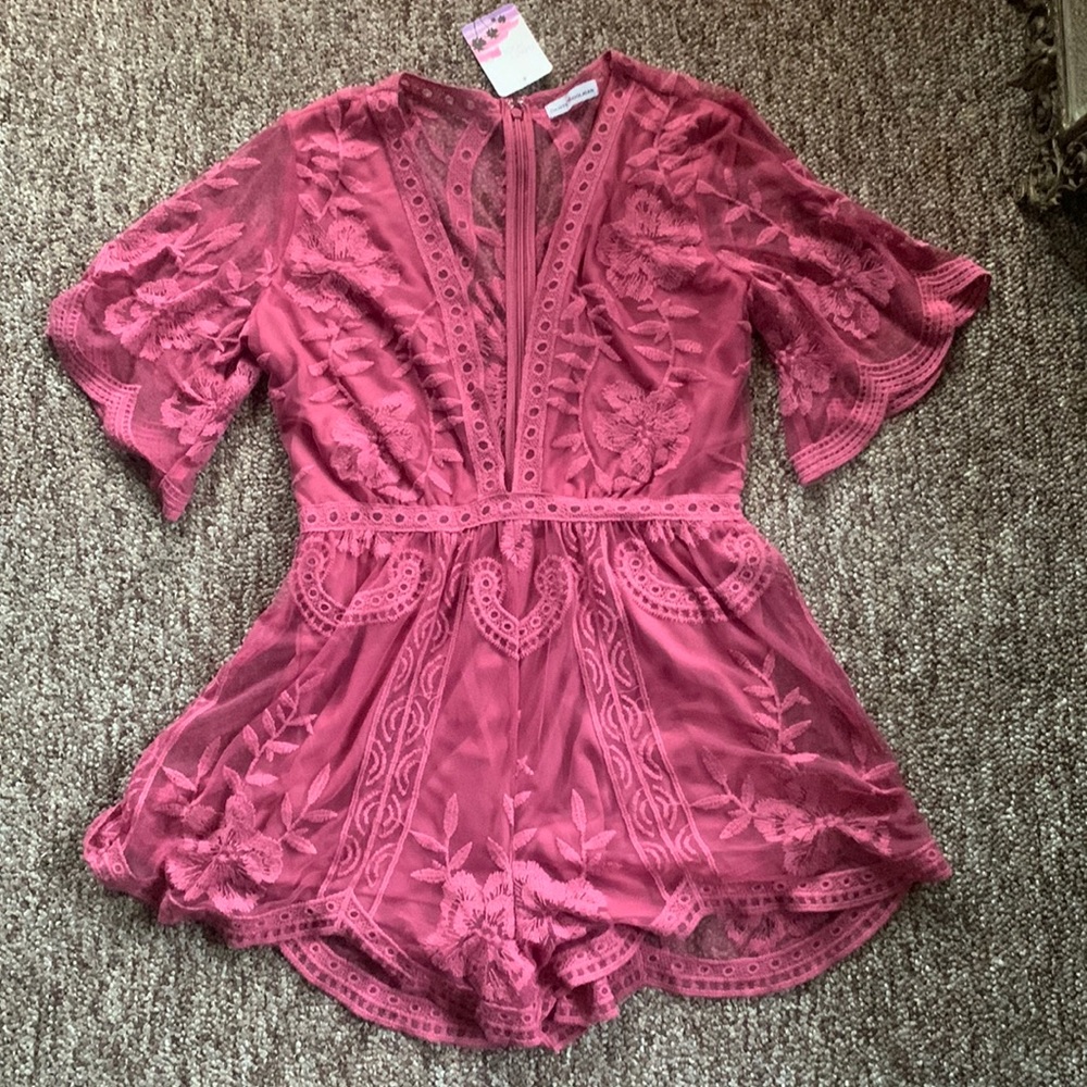 Lace Romper